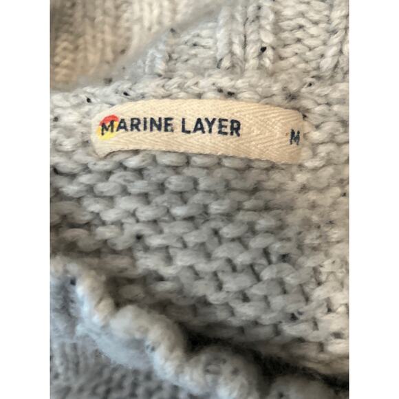 Marine Layer Remi Mock Neck Sweater - Picture 4 of 6